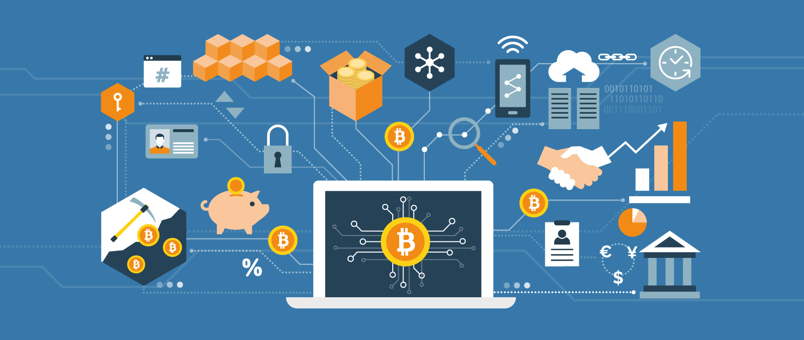 Kryptowährung Bitcoin in der Praxis